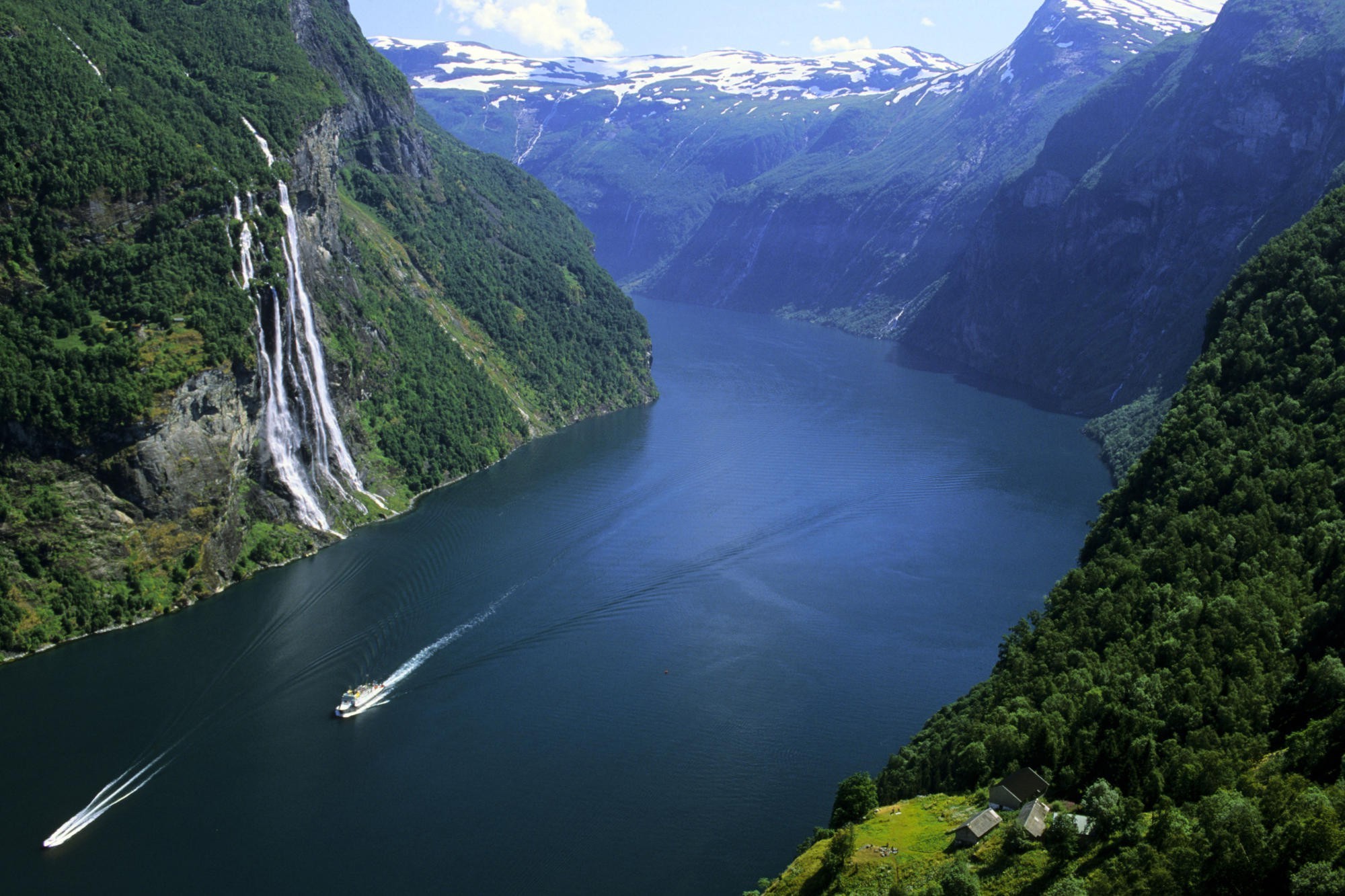nature, Mountain, River, Norway Wallpaper