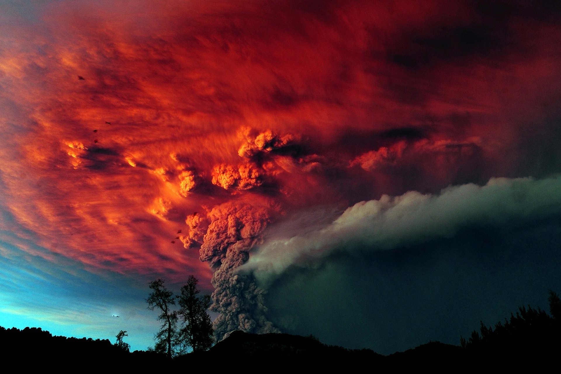 volcano, Chile, Eruption, Eruptions, Nature Wallpaper