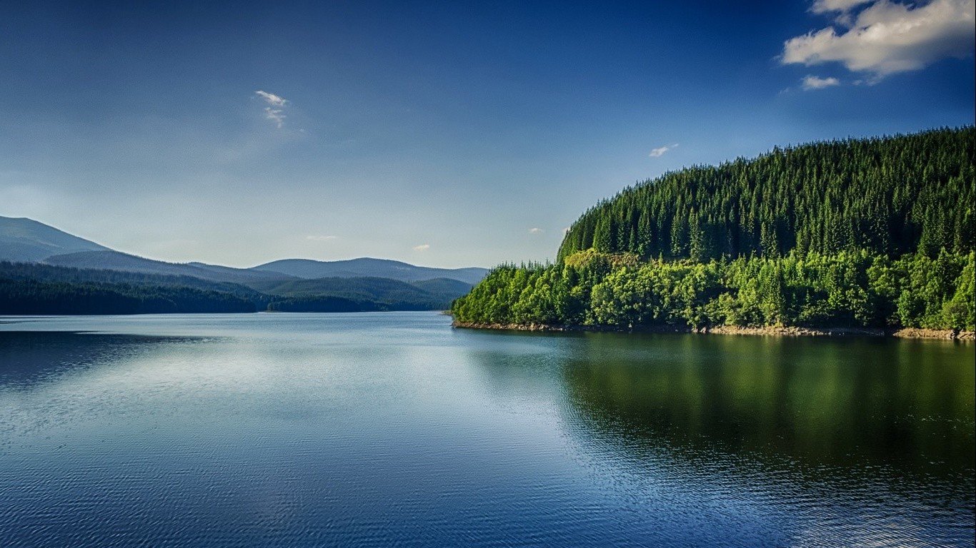 nature, Romania, River, Lake Wallpaper