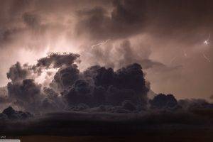 nature, Lightning, Storm