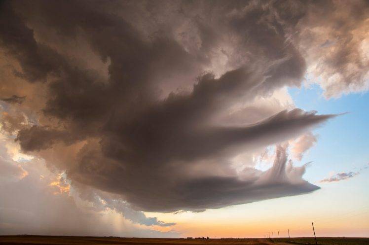 storm, USA, Nature, Clouds HD Wallpaper Desktop Background