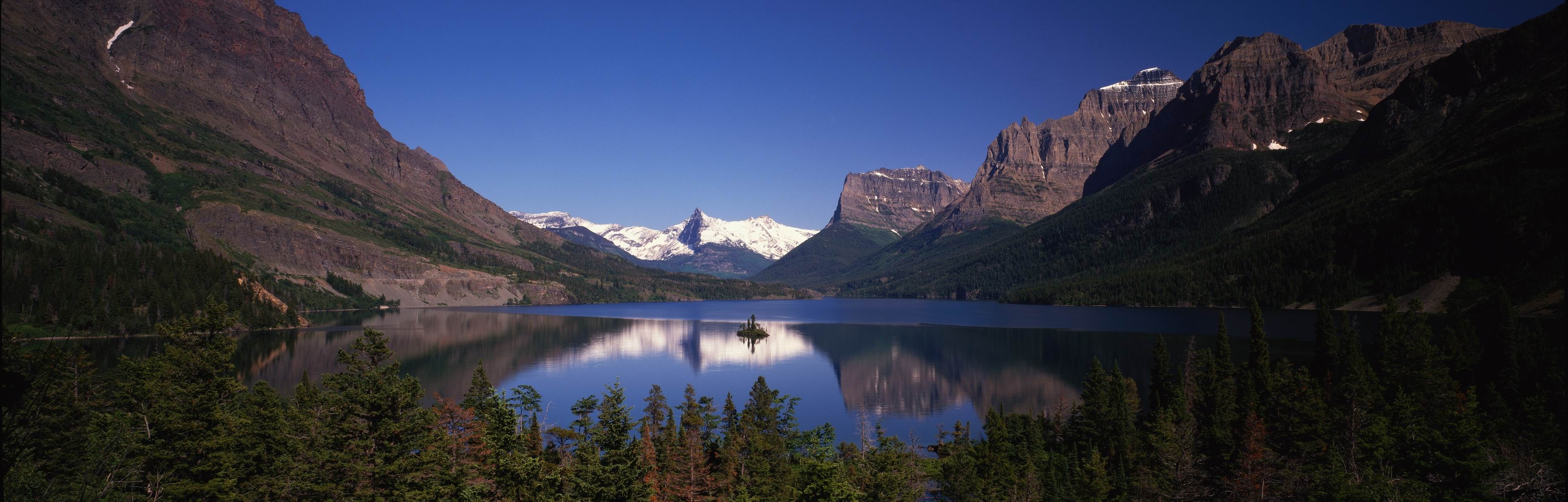 nature, Lake, Reflection, Mountain Wallpaper