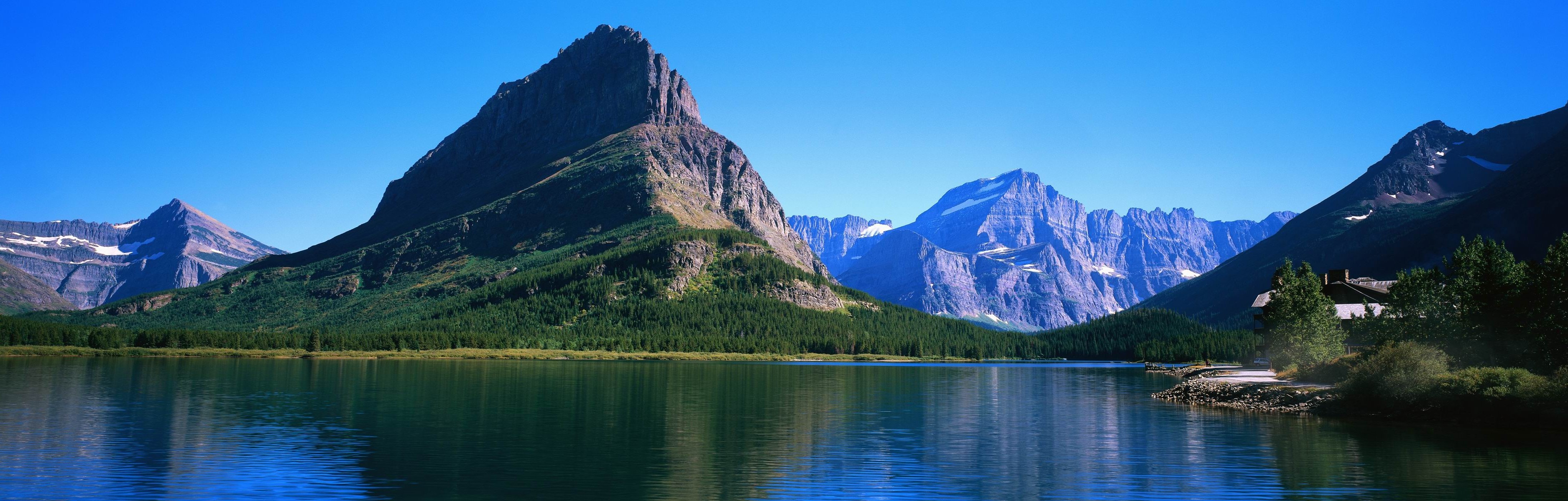 nature, Lake, Reflection, Mountain Wallpaper