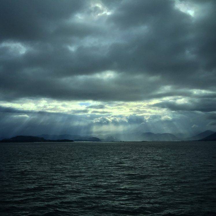 Norway, Nature, Sky, Sea, Sun Rays, Mountain HD Wallpaper Desktop Background