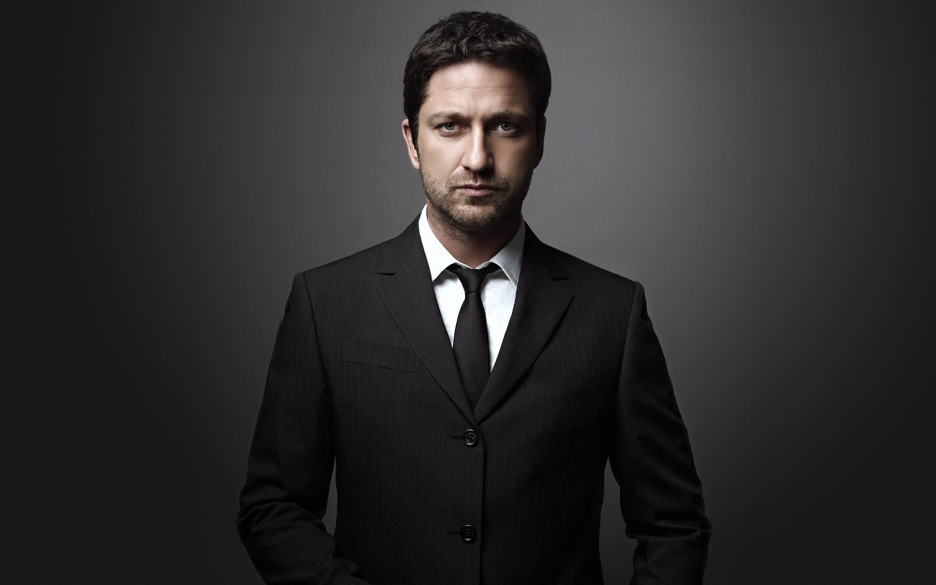 Gerard Butler, Men, Actor, Suits, Tie, Blue Eyes Wallpaper