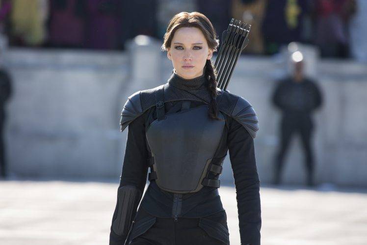 women, Archers, Jennifer Lawrence, The Hunger Games HD Wallpaper Desktop Background