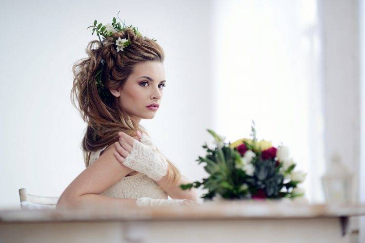 women, Model, Brides HD Wallpaper Desktop Background
