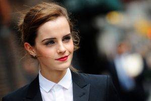 women, Emma Watson, Face, Actress