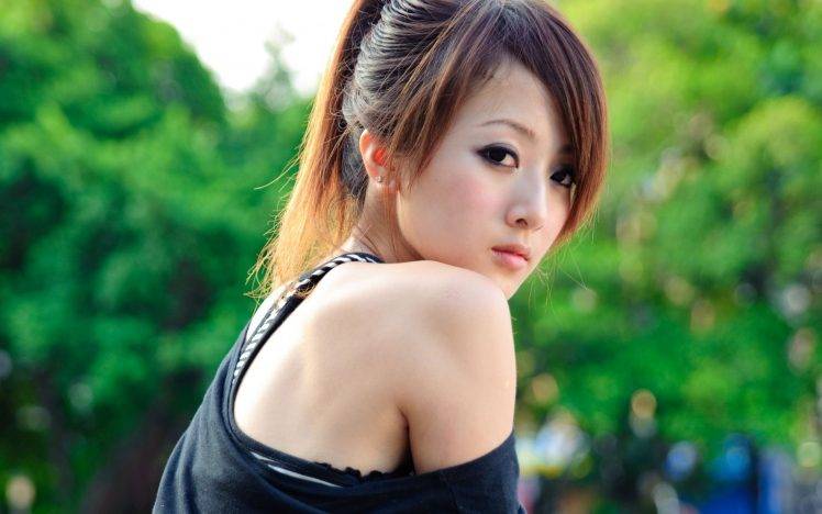 Asian, Mikako Zhang Kaijie, Model HD Wallpaper Desktop Background