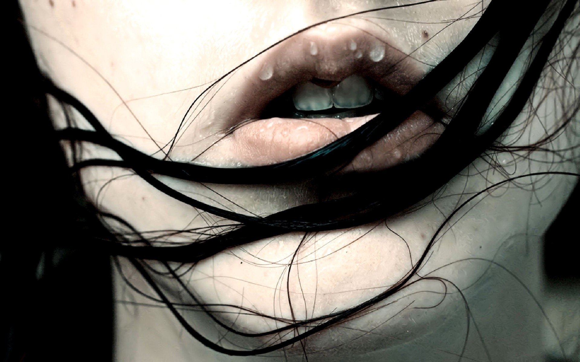 mouths, Closeup Wallpaper