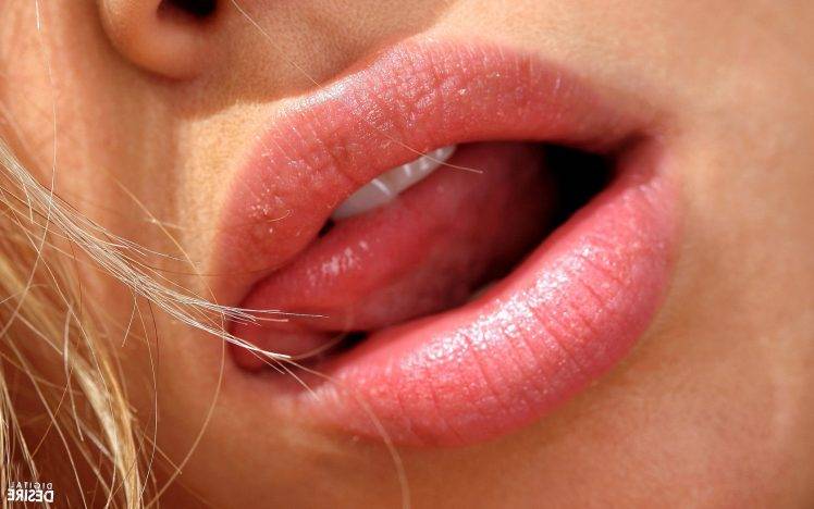 closeup, Lips, Mouths HD Wallpaper Desktop Background