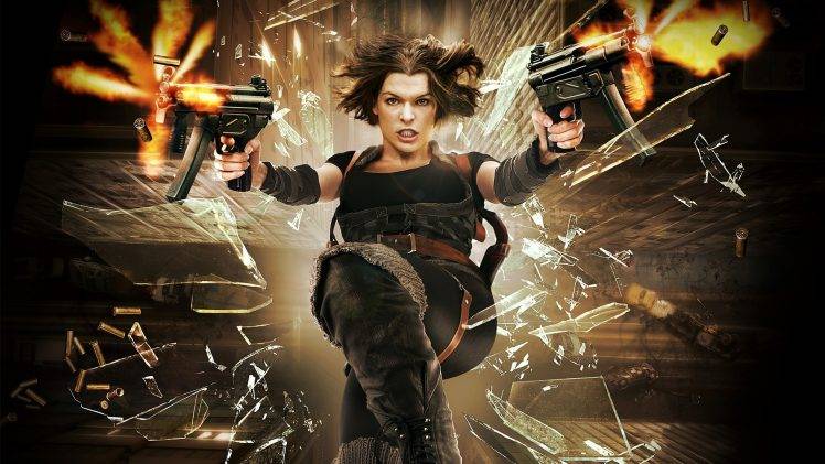 Milla Jovovich, Resident Evil HD Wallpaper Desktop Background