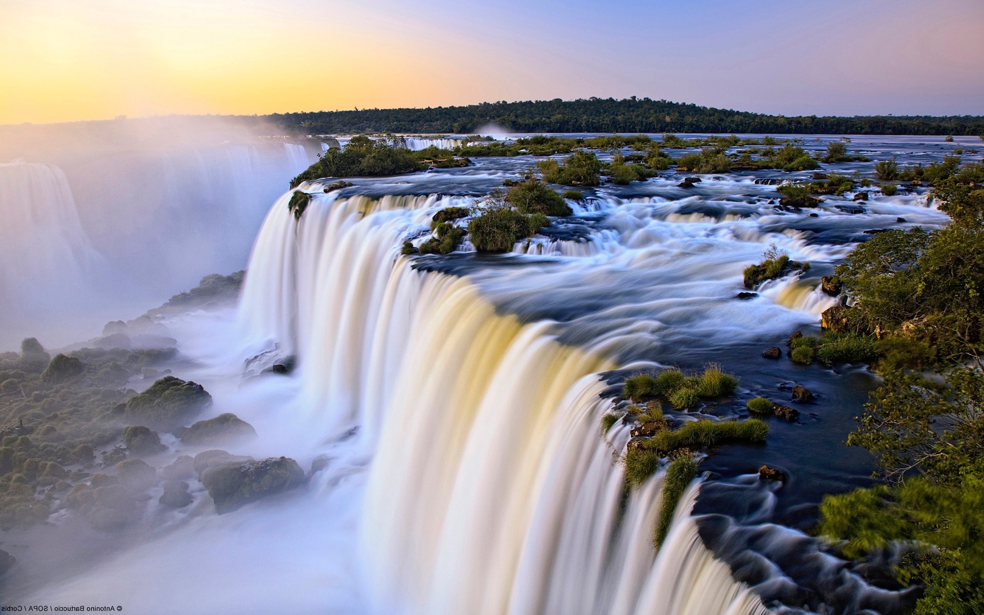 waterfall, Nature Wallpaper