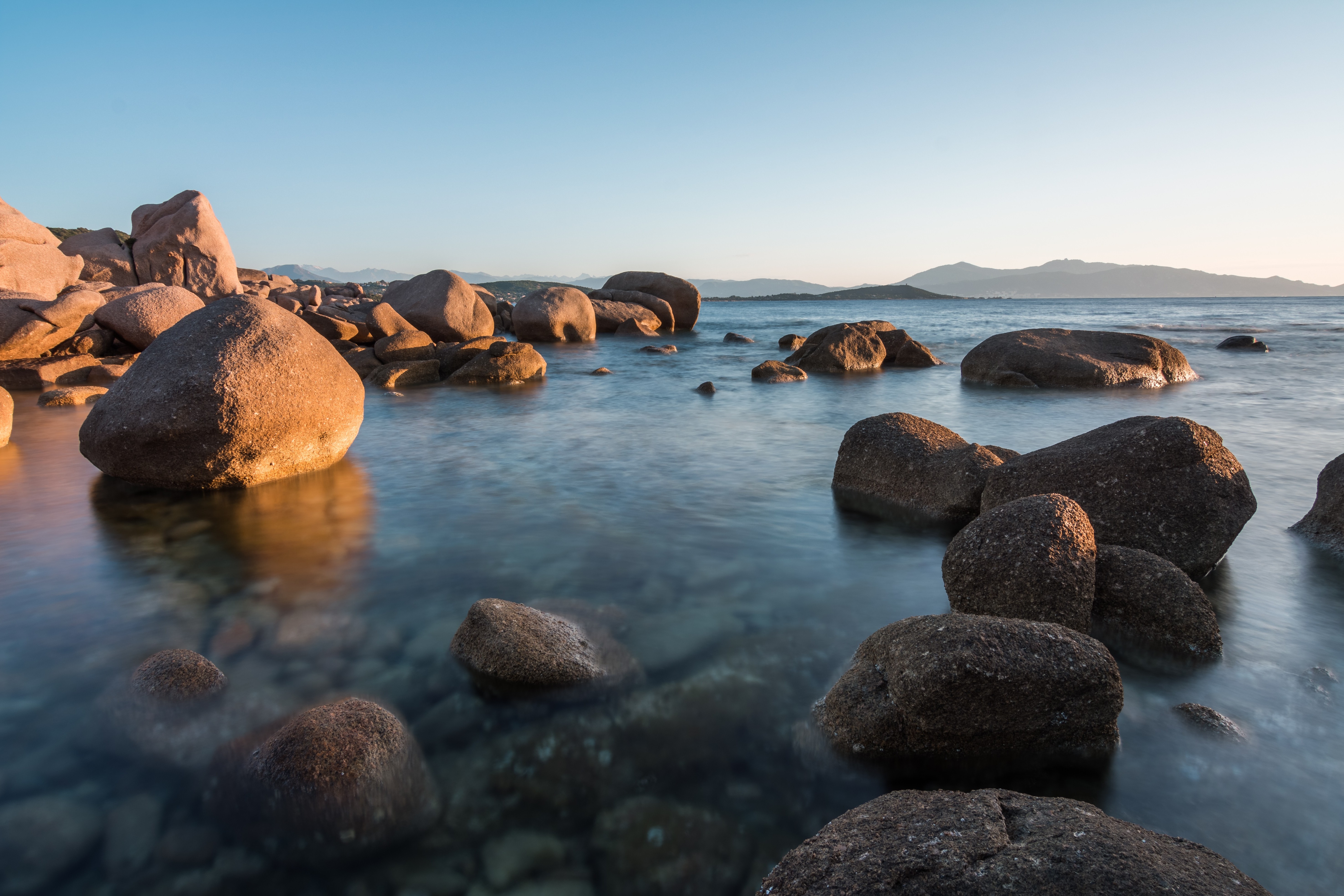 rock, Sea, Corsica, Nature Wallpaper