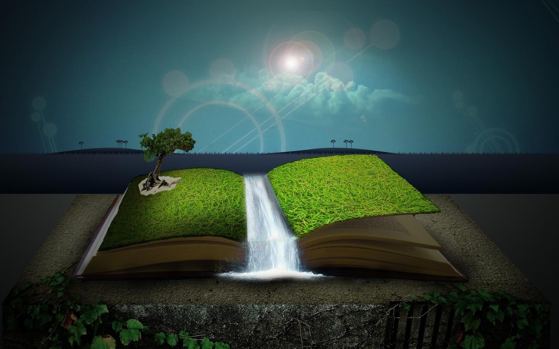 nature, Books, Colorful Wallpaper