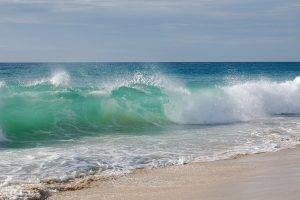 nature, Waves, Sea