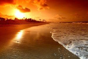 nature, Sea, Beach, Sun, Sand