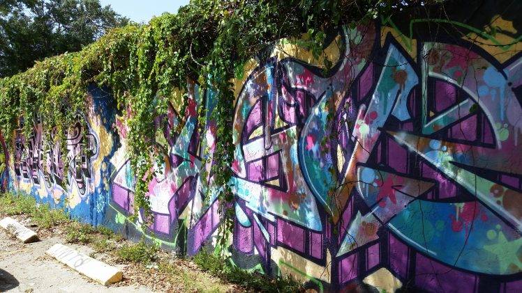 walls, Graffiti, Colorful, Miami, Nature HD Wallpaper Desktop Background