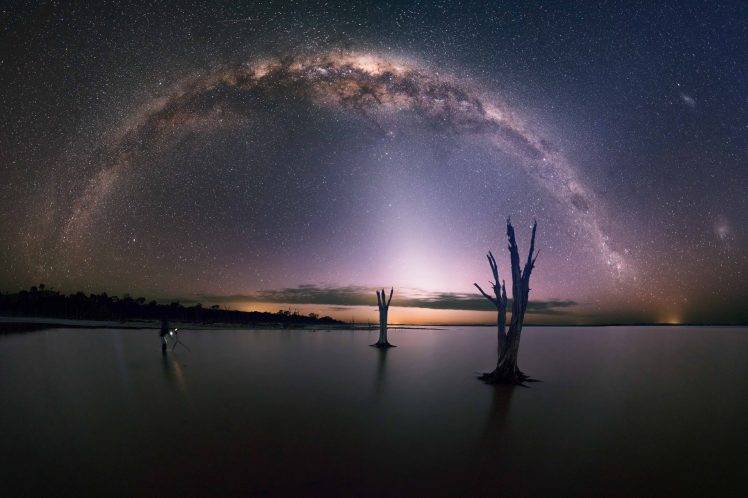 nature, Milky Way HD Wallpaper Desktop Background