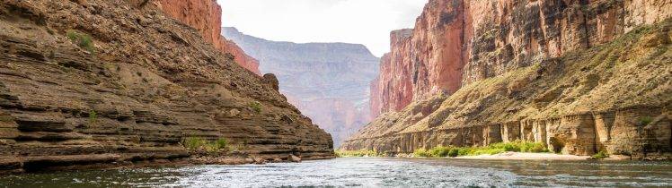 Grand Canyon, River, Multiple Display HD Wallpaper Desktop Background