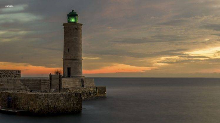 lighthouse, Water, Nature, Photography, Depth Of Field, Feelings, France HD Wallpaper Desktop Background