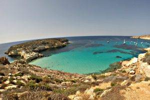 beach, Summer, Lampedusa, Sea, Nature, Blue