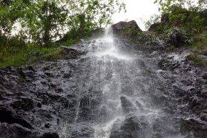 Hawaii, Kaau Crater, Waterfall, Nature, Oahu