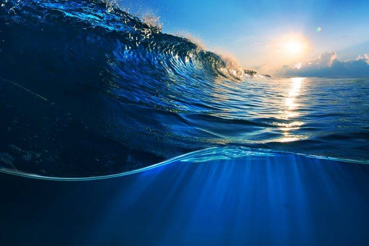 sea, Waves, Water, Nature HD Wallpaper Desktop Background