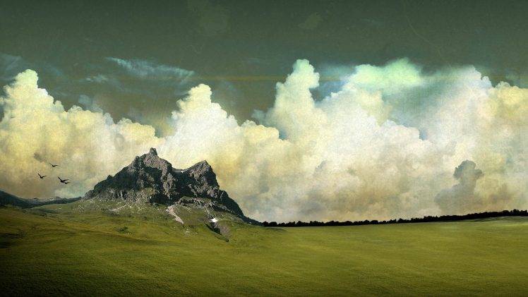 sky, Nature, Field HD Wallpaper Desktop Background