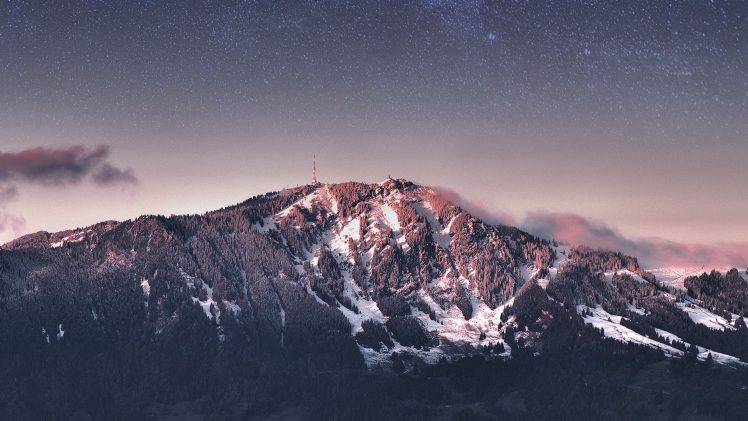 nature, Mountain, Snow HD Wallpaper Desktop Background