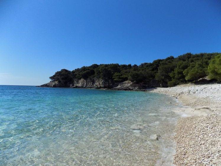 beach, Nature, Sea, Croatia HD Wallpaper Desktop Background