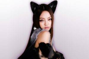 Kara, K pop, Cat Ears, Women, Asian, Korean