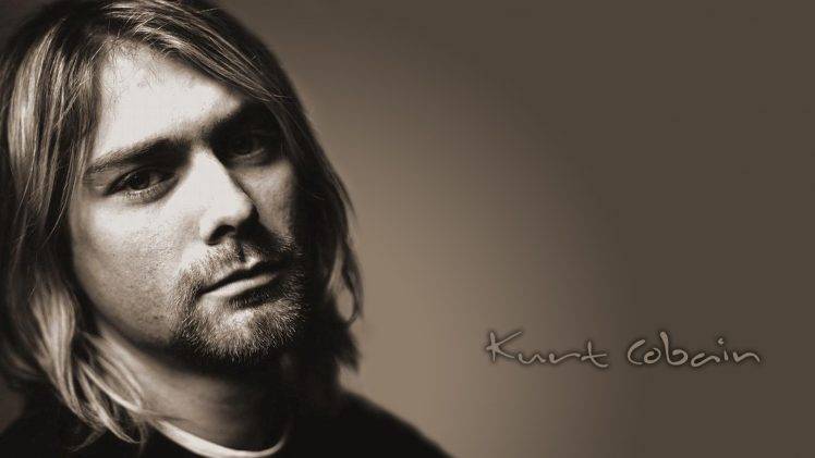 Kurt Cobain, Nirvana, Sepia HD Wallpaper Desktop Background