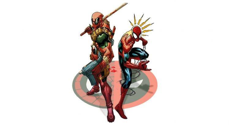 Spider Man, Deadpool HD Wallpaper Desktop Background
