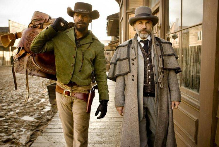 Django Unchained, Quentin Tarantino, Jamie Foxx, Western, Movies HD Wallpaper Desktop Background