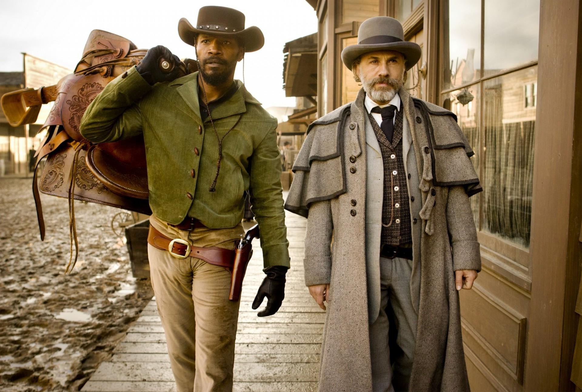 Django Unchained, Quentin Tarantino, Jamie Foxx, Western, Movies Wallpaper