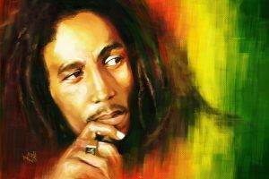 music, Bob Marley, Reggae, Artwork
