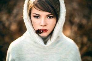 women, Face, Lepidoptera, Insect, Hoods