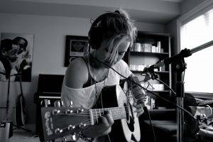 Emily Osment, Monochrome, Guitar
