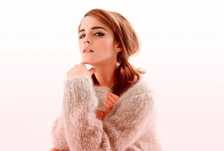 Emma Watson, Portrait, Actress, Women HD Wallpaper Desktop Background