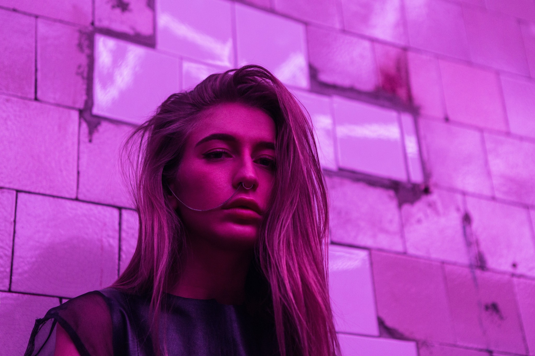 women, Blonde, Face, Portrait Wallpaper