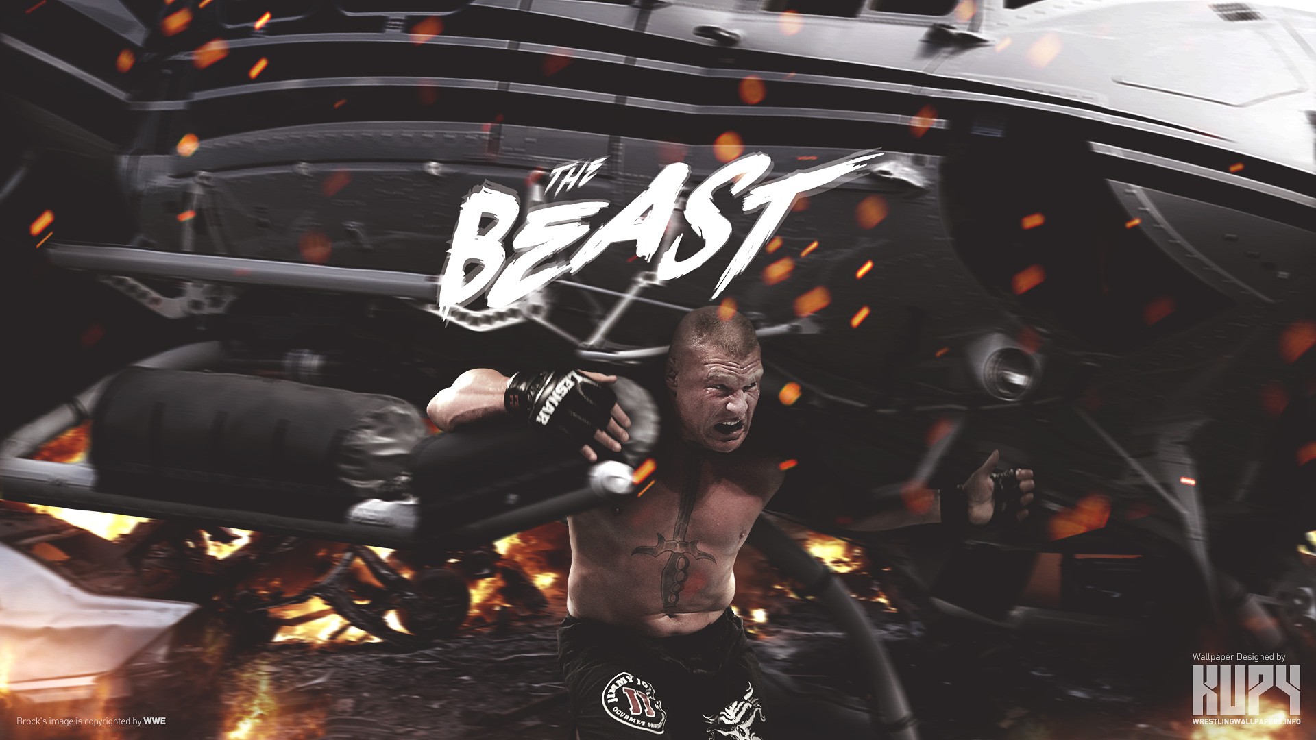 WWE, Brock Lesnar, Wrestling Wallpaper