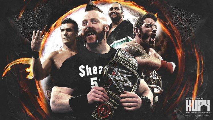 WWE, Sheamus, Wade Barrett, Rusev, Alberto Del Rio, Wrestling HD Wallpaper Desktop Background