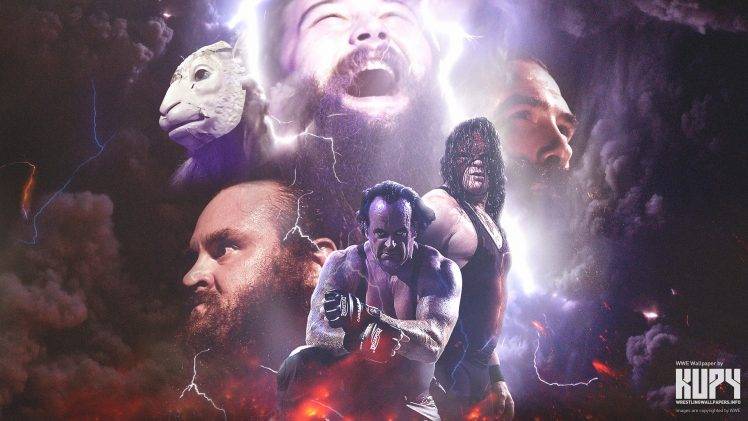 WWE, Bray Wyatt, Luke Harper, Erick Rowan, The Undertaker, Kane WWE, Braun Strowman, Wrestling HD Wallpaper Desktop Background