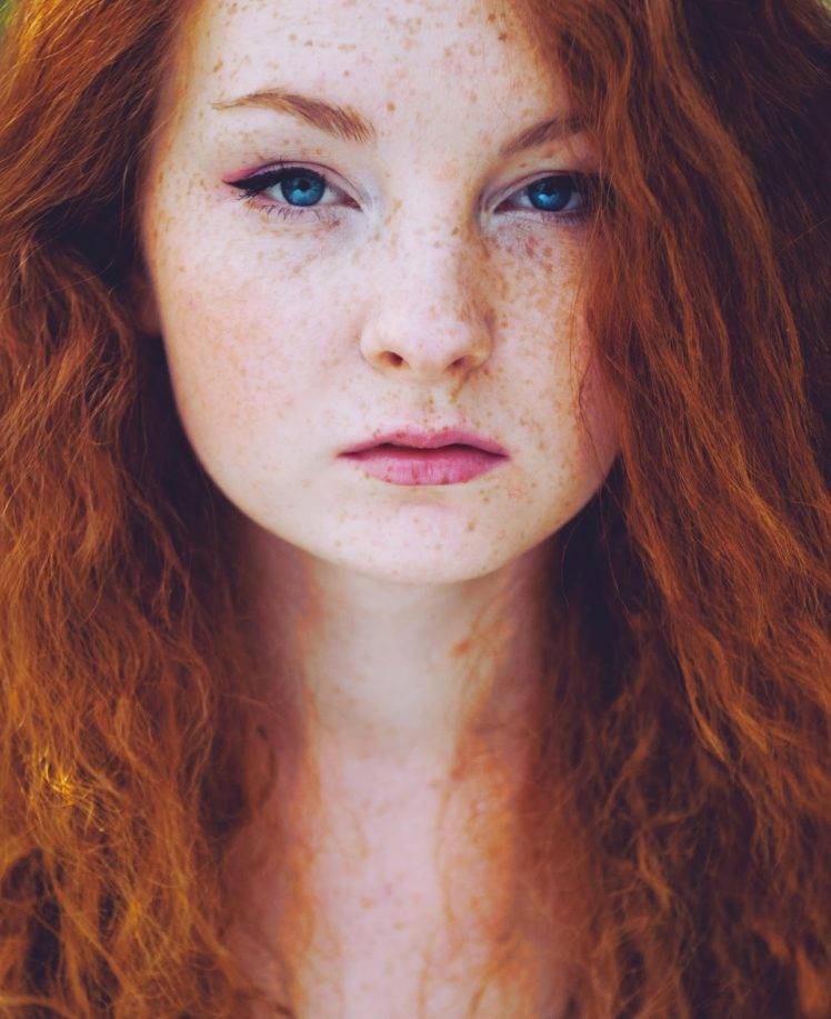 Pale Redhead Teen