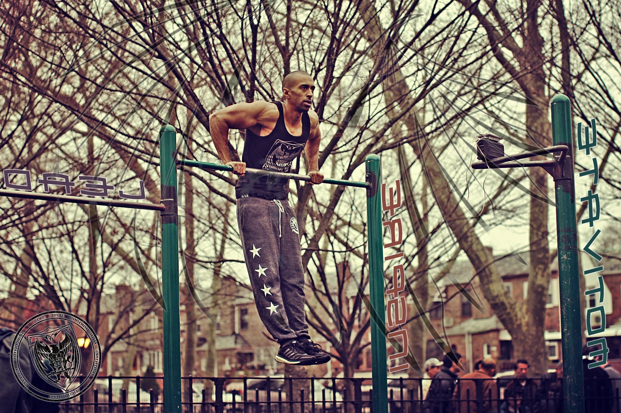 workout, Sport, Bar barians, Zef Zakaveli Wallpaper