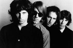 music, Rock & Roll, The Doors, Jim Morrison, Monochrome
