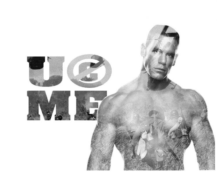 John Cena, U Cant See Me, WWE, Double Exposure, Vietnam War HD Wallpaper Desktop Background
