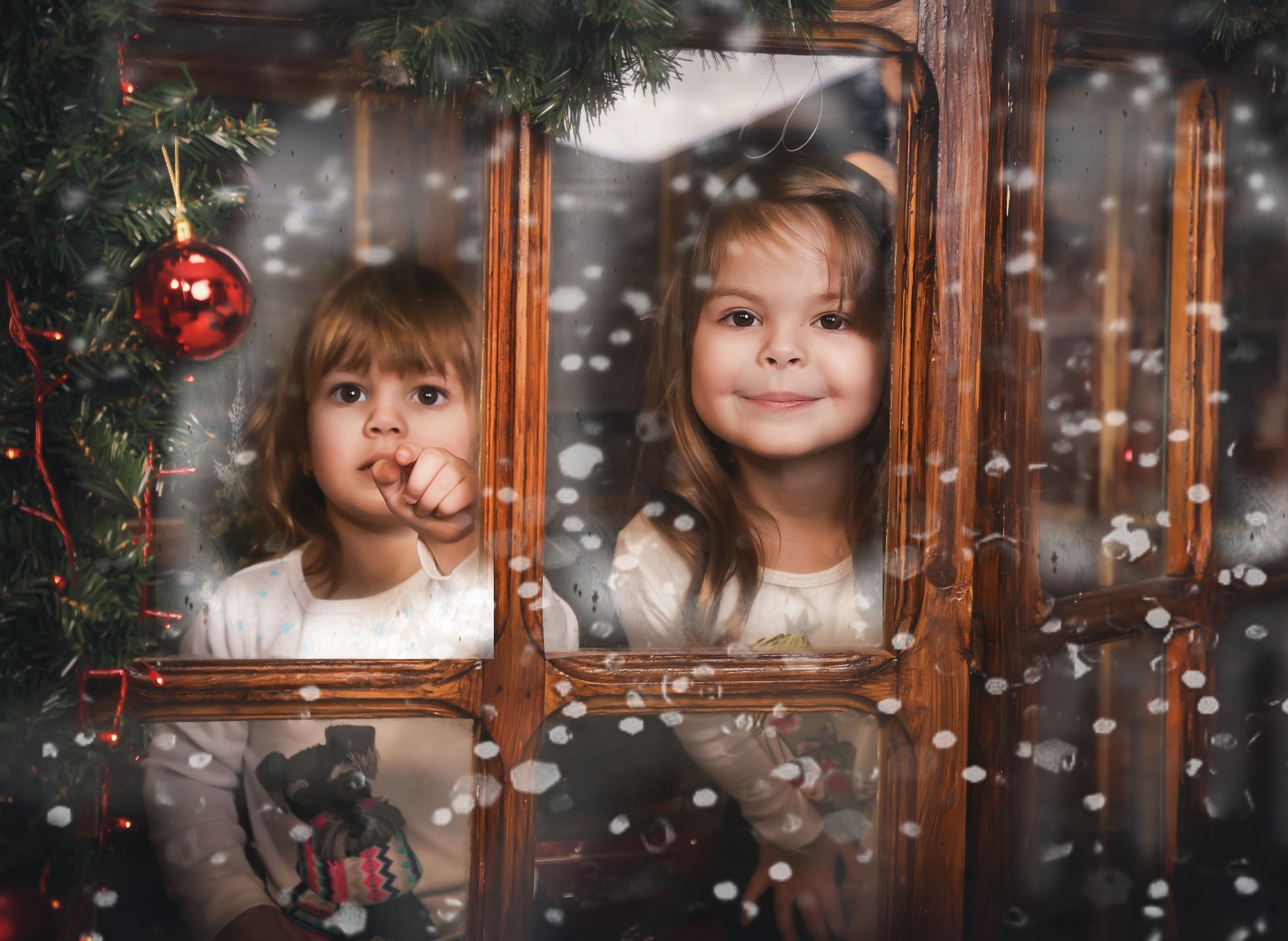 photography, Winter, Snow, Children, Happy Wallpaper