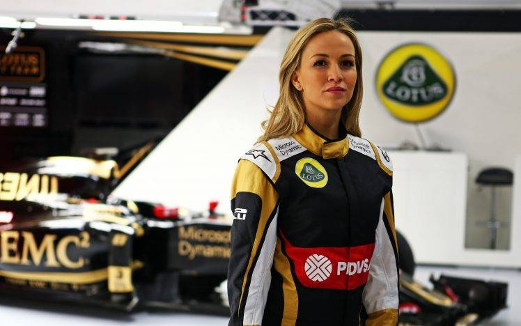 Carmen Jordá, Formula 1, Women, Driver, Lotus HD Wallpaper Desktop Background
